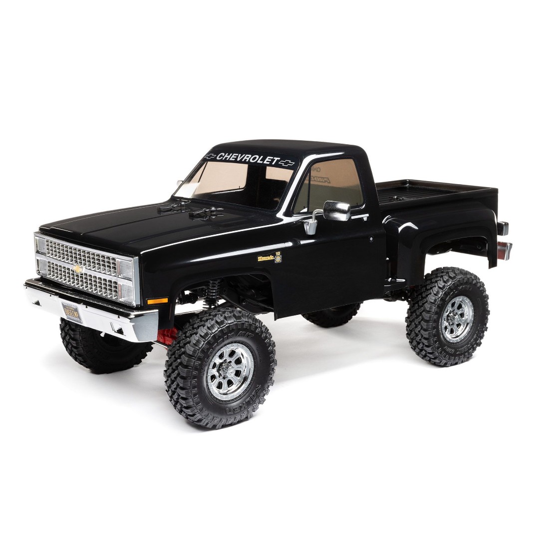 1/10 SCX10 III Base Camp 1982 Chevy K10 4X4 RTR, Black