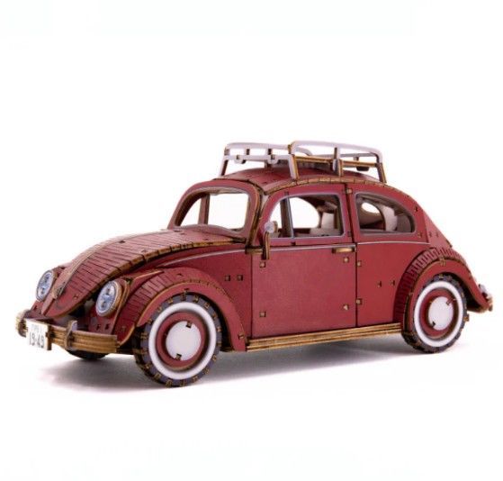 Azone wa-gu-mi Volkswagen Beetle (346 Pieces) Level 4 - RED
