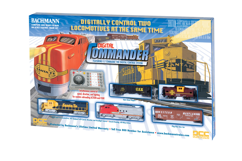 Bachmann Digital Commander With GP40 & FT Diesel Locomotives - S