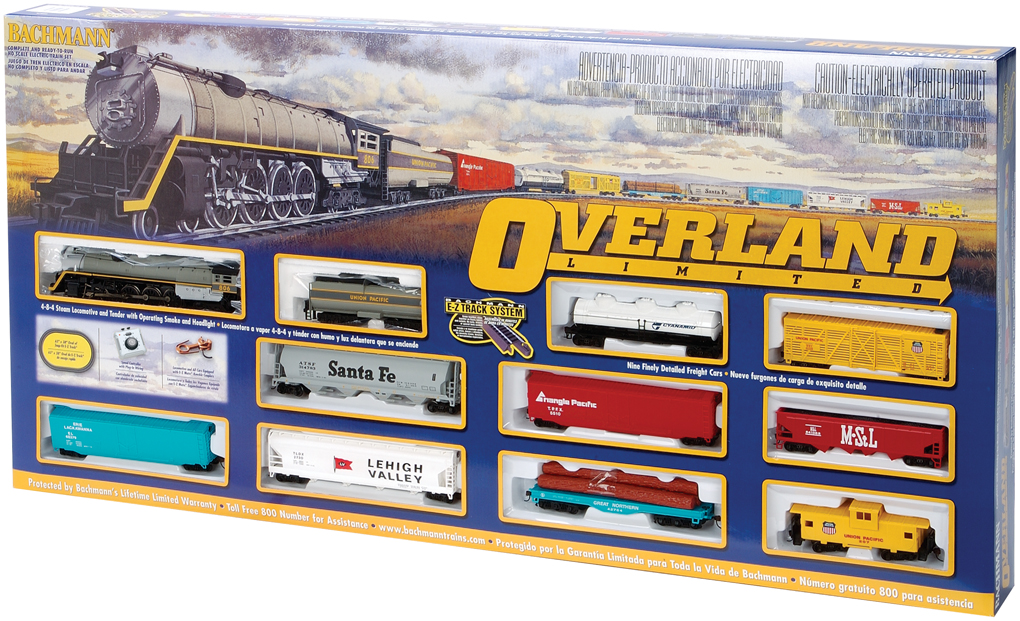 Bachmann Overland Limited (HO Scale) Train Set