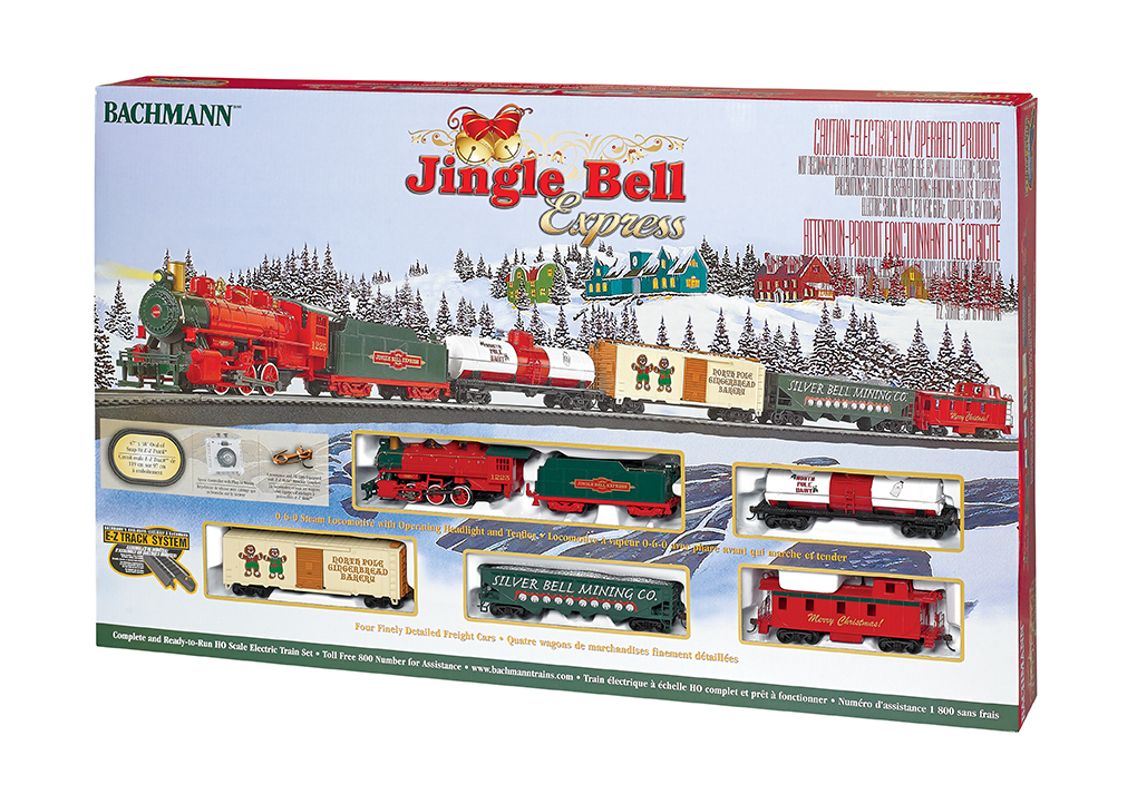 Bachmann Jingle Bell Express (HO Scale) Train Set