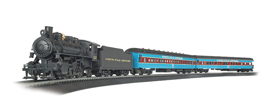 Bachmann North Pole Express (HO Scale) Train Set