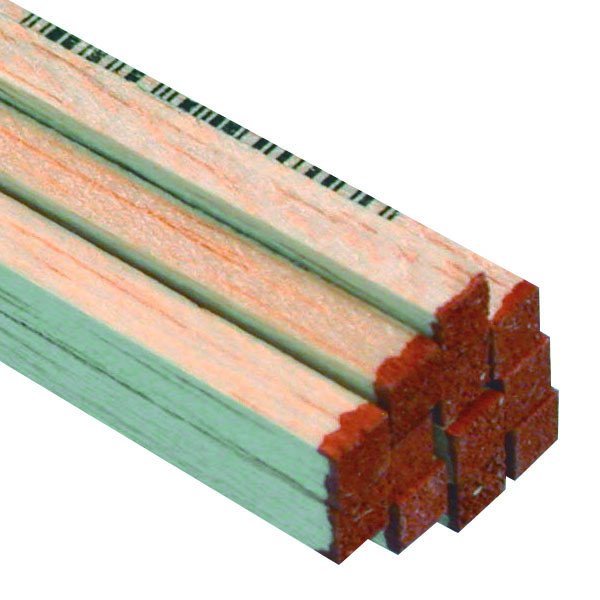 Bud Nosen Balsa Strip 3/8X3/8X36\" (1)