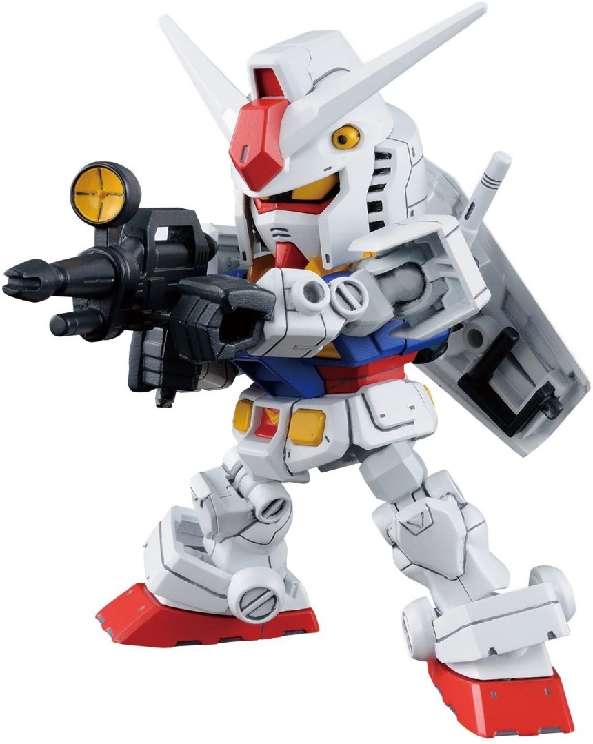 SD RX-78 -2 Gundam & Cross Silhouette Frame set