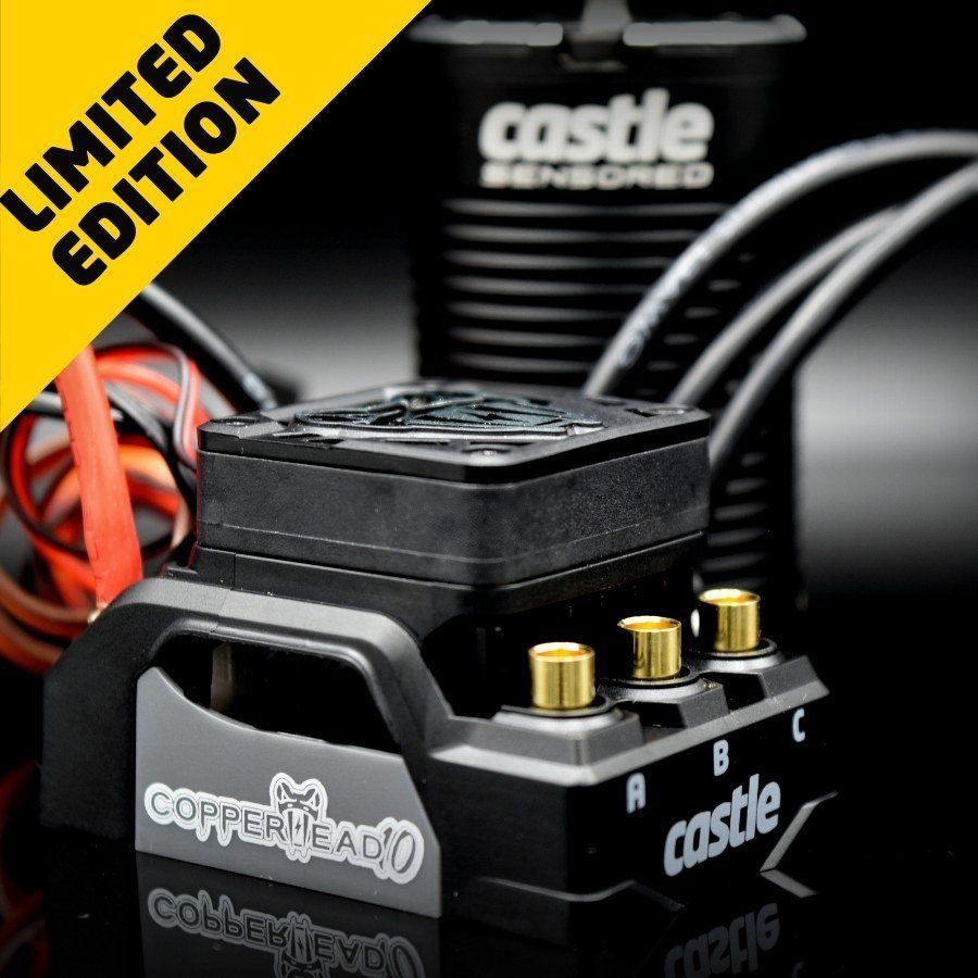 Castle Copperhead 10 1412-3200KV Limited Edition SCT Combo