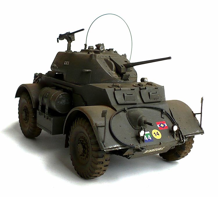 Bronco models 1/35 scale T-17 Armored Car Staghound.