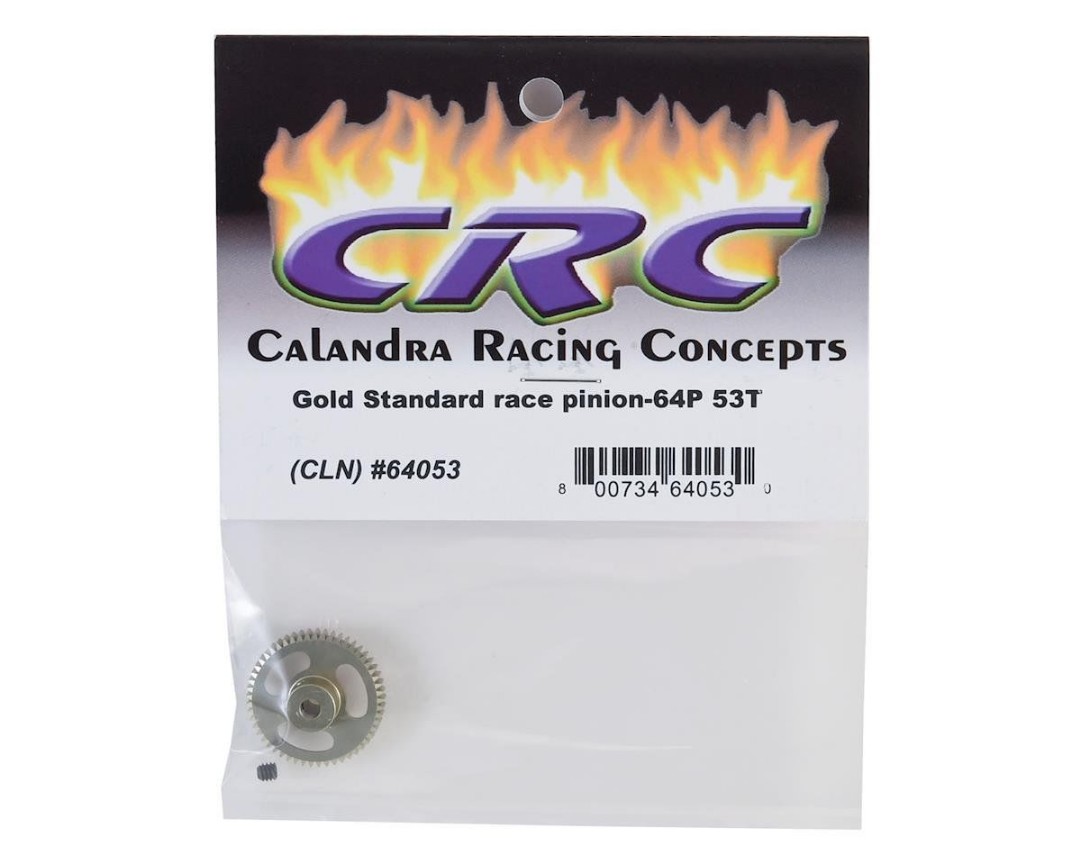 CRC \"Gold Standard\" 64P Aluminum Pinion 53T