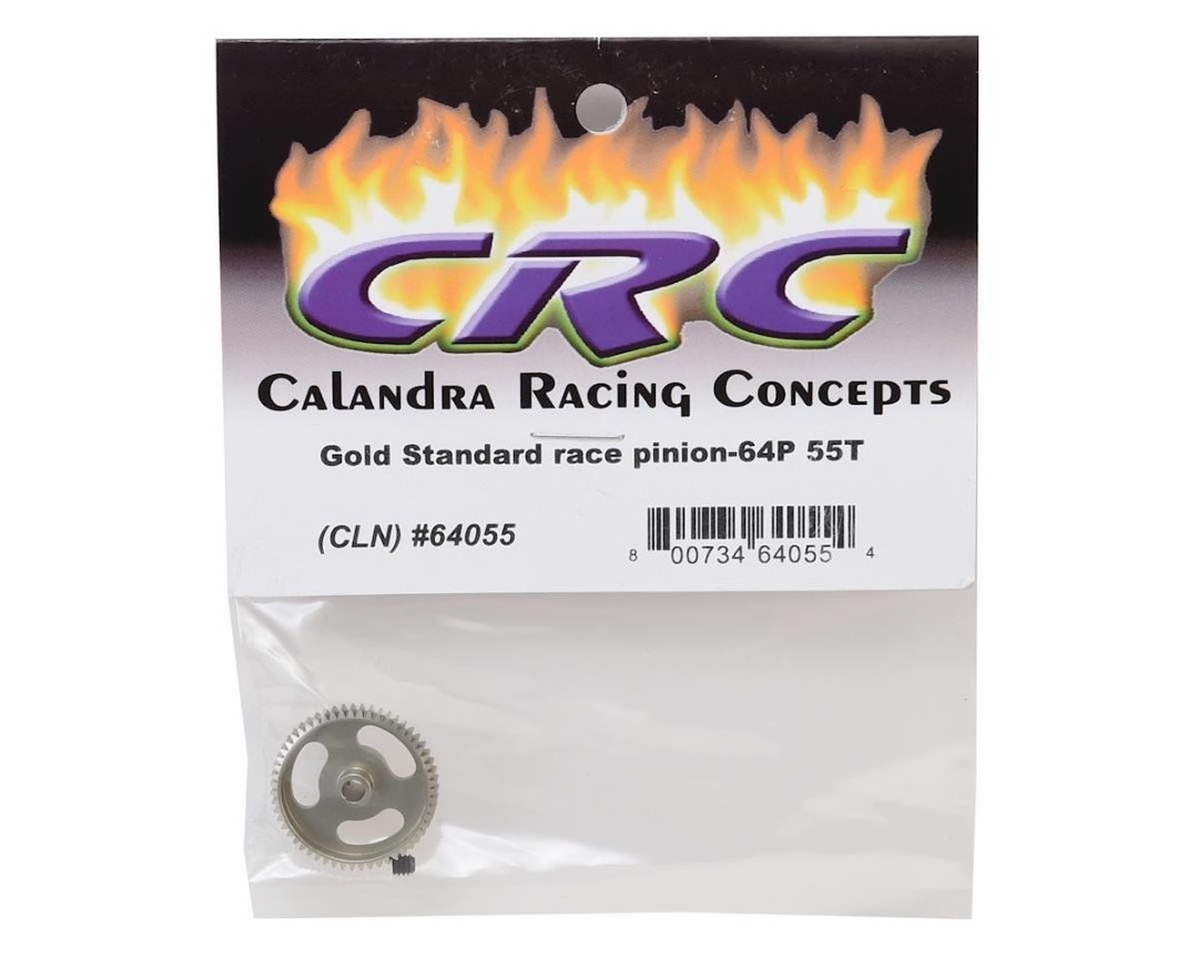 CRC \"Gold Standard\" 64P Aluminum Pinion 55T