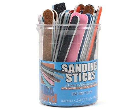 Sanding sticks 100/180 grit (2)