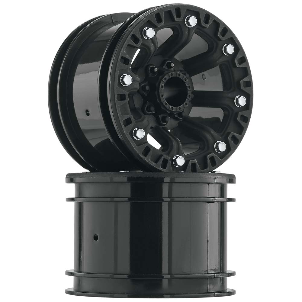 Crawler Wheel 2.2\" Black (2)