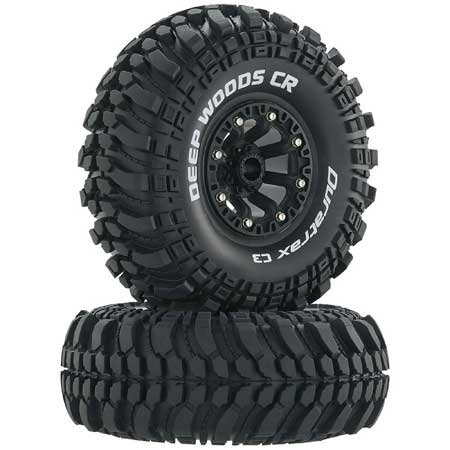 Deep Woods CR C3 Mntd 2.2\" Crawler Black (2)