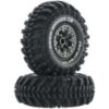 Deep Woods CR C3 Mntd 2.2\" Crawler Blk/Chr (2)