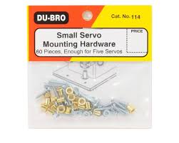 Du-Bro Small Servo Mounting Hardware (QTY/PKG: 5 )