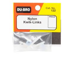 Du-Bro Nylon Kwik-Link (Standard Size) (QTY/PKG: 2 )