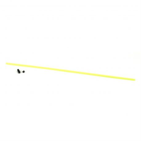 Du-Bro Antenna Tube w/ Cap (Neon Yellow) (1/pkg.)