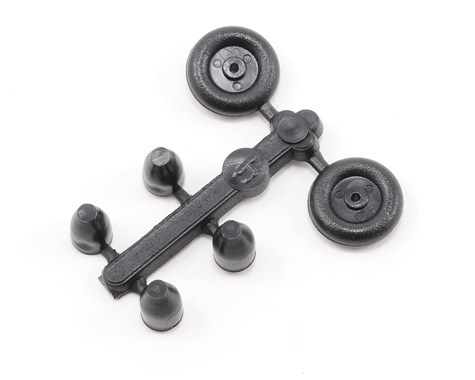 Du-Bro 3/8\" Micro Tail Wheel w/ retainers (2)