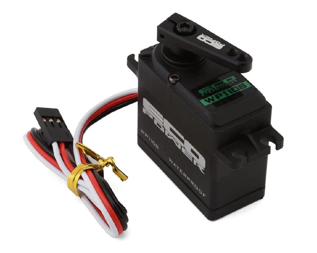 EcoPower WP110S Waterproof High Speed Metal Gear Servo for 1/10
