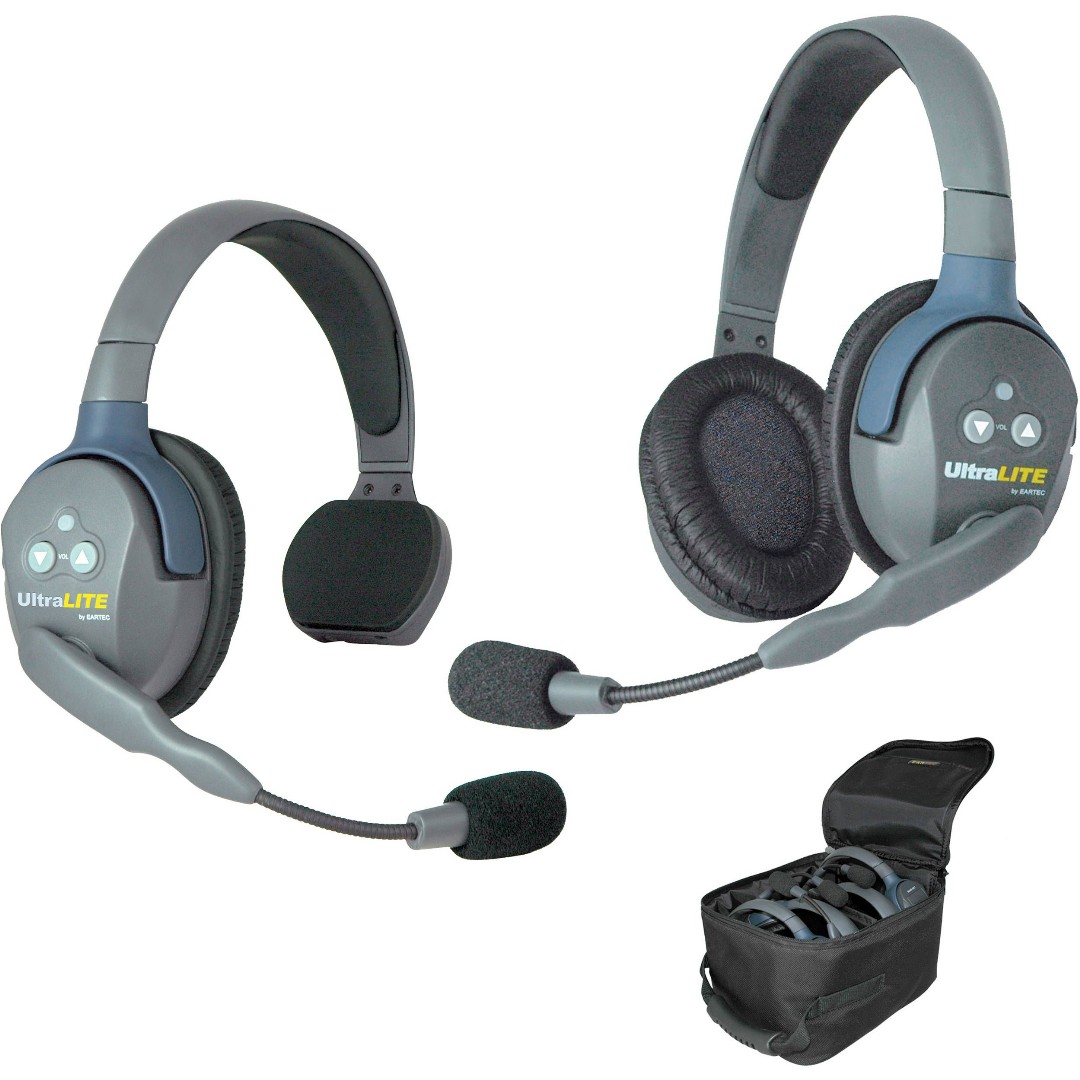 UltraLITE 2 person system w/ 1 Single 1 Double Headset