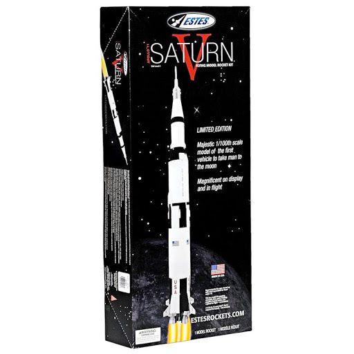 Estes 1:100 scale Saturn V model rocket