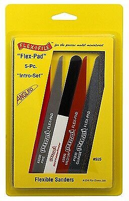 Flex-I-File 525 Flex-Pad Set: Angled Cut Sanding Sticks (5)