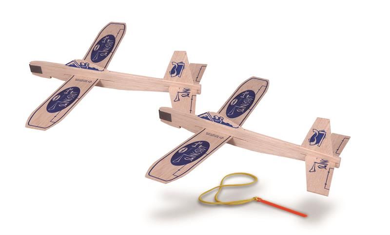 Slingshot Balsa Glider Airplane