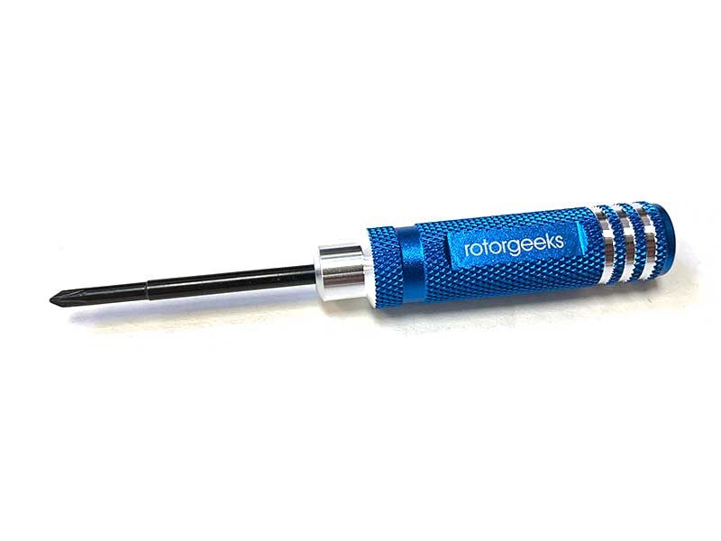Screw Driver Phillips #0 Blue Handle