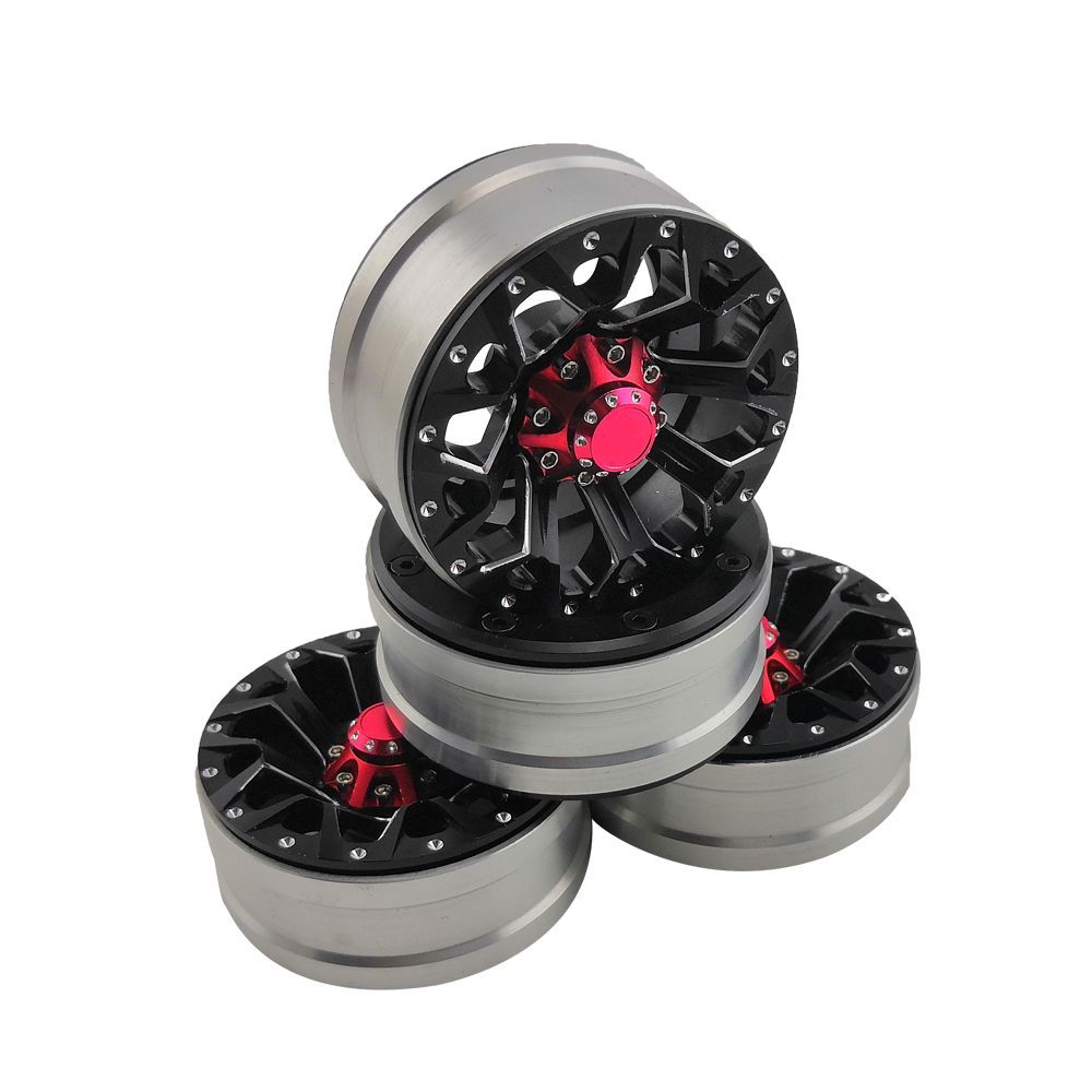 Hobby Details 1.9\" Aluminum Wheel-Beadlock Wheels - Strong (4)