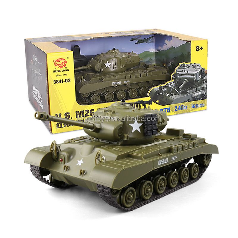 1/30 Radio Control M26 Pershing Scale Model Tank IR Battle