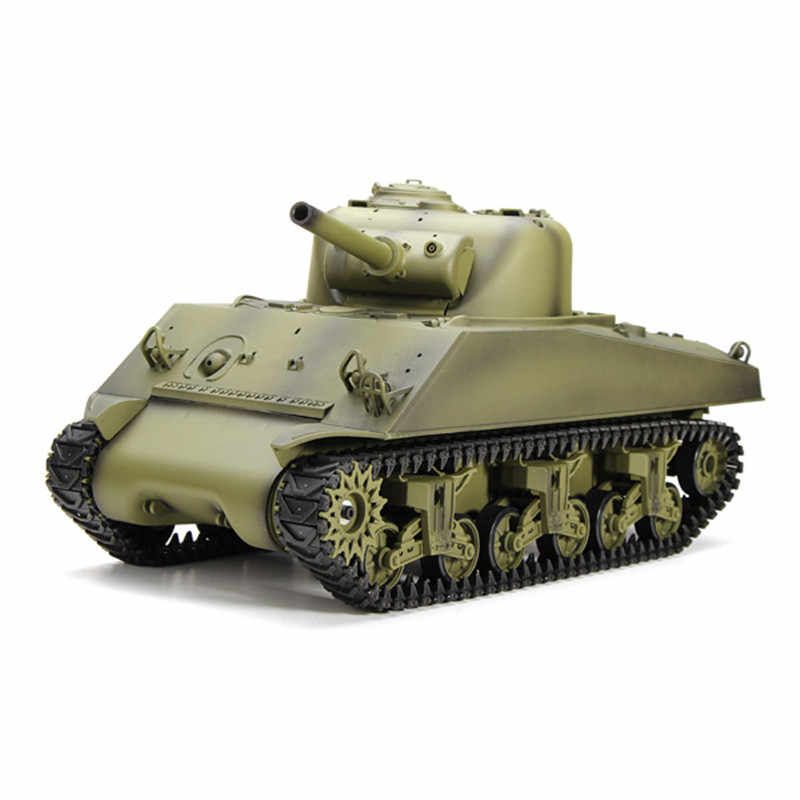 1/16 RC Tank WWII M4A3 Sherman RC Scale Model Tank 7.0