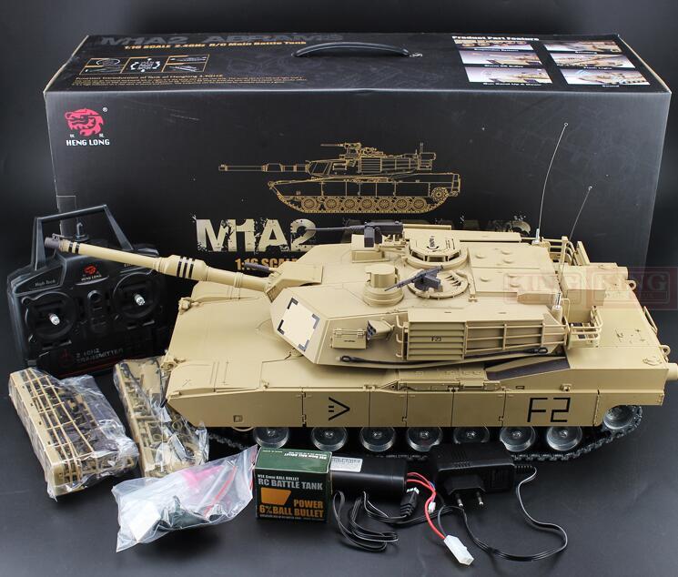 Heng Long 3918-1 1:16 US M1A2 Abram Tank [HEN3918-1] - $299.99 : PVRC