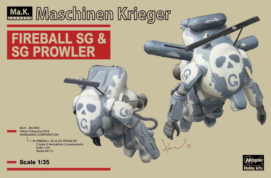 1/35 Fireball SG & SG Prowler (Two Kits In The Box)