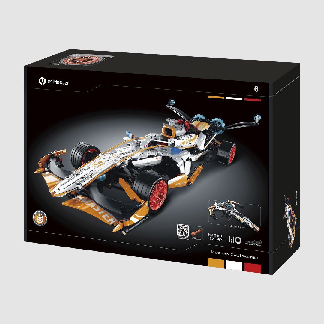 iM.Master 1/10 Formula One Racing Car (Static) - 1371 pcs