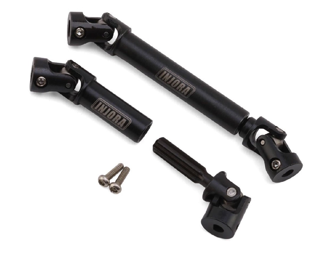 Injora Hardened Steel Drive Shafts for Traxxas TRX4M High Trail