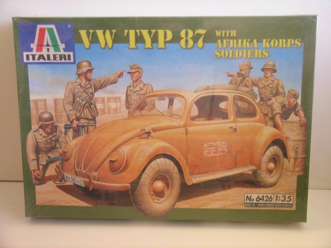 6426 1/35 VW TYP 87 w/Afrika Korp Figures