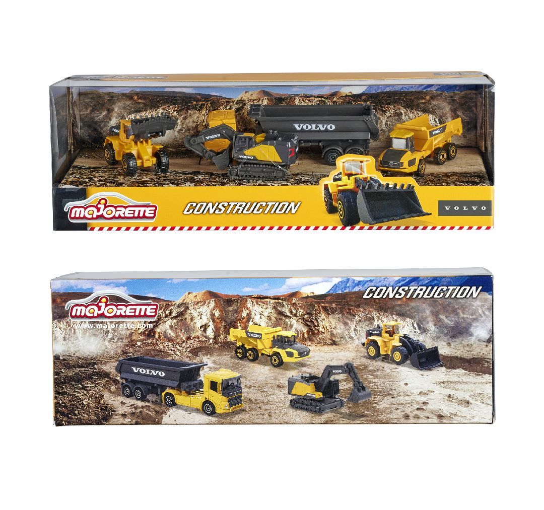 Jada \"Majorette\" Volvo Construction Giftpack (4)