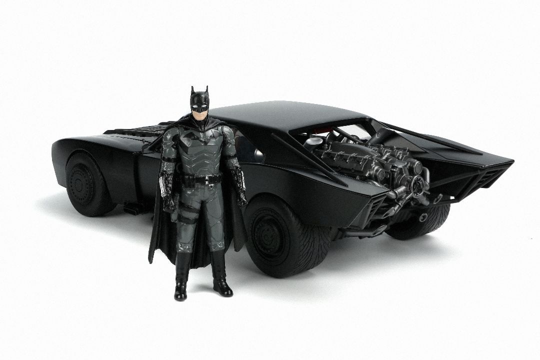 Jada 1/18 \"Hollywood Rides\" 2022 Batman Batmobile w/Lights