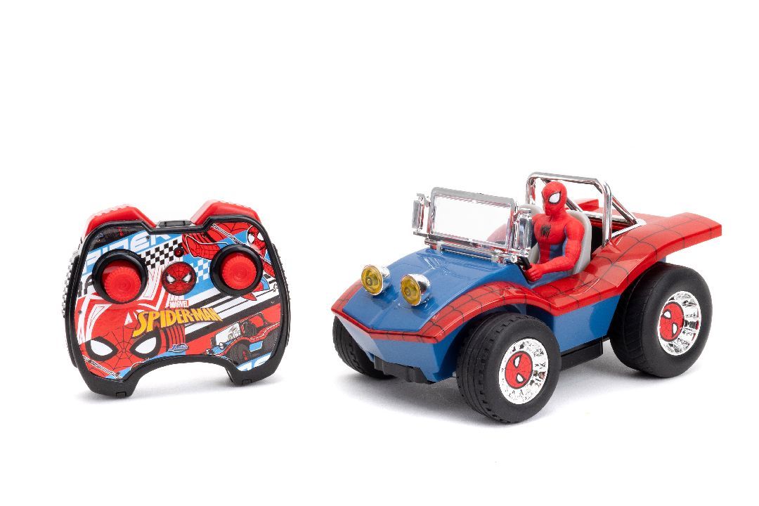 Jada 1/24 \"Hollywood Rides\" R/C -Spider-Man Buggy