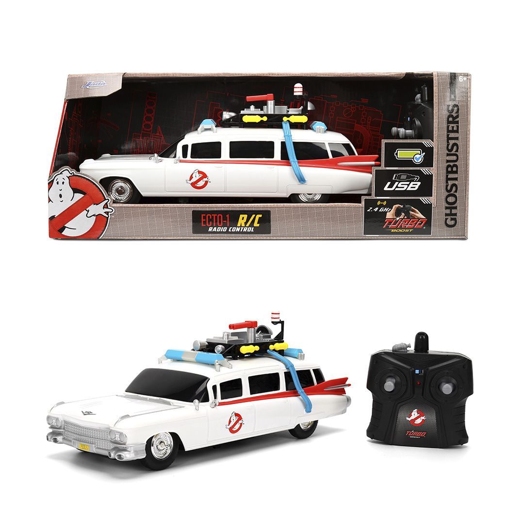 Jada 1/16 \"Hollywood Rides\" R/C - Ghostbusters ECTO-1