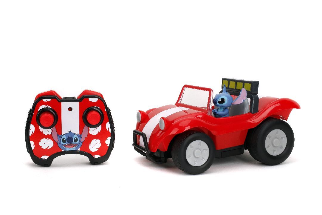 Jada 1/24 \"Hollywood Rides\" R/C - Disney Stitch Buggy