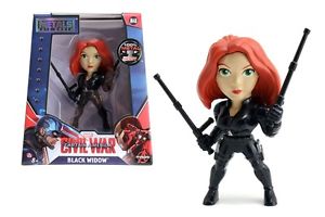 Marvel Civil War Black Widow 4\" Figure