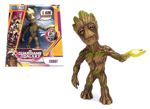 Guardians of the Galaxy 6\" Groot metal figure