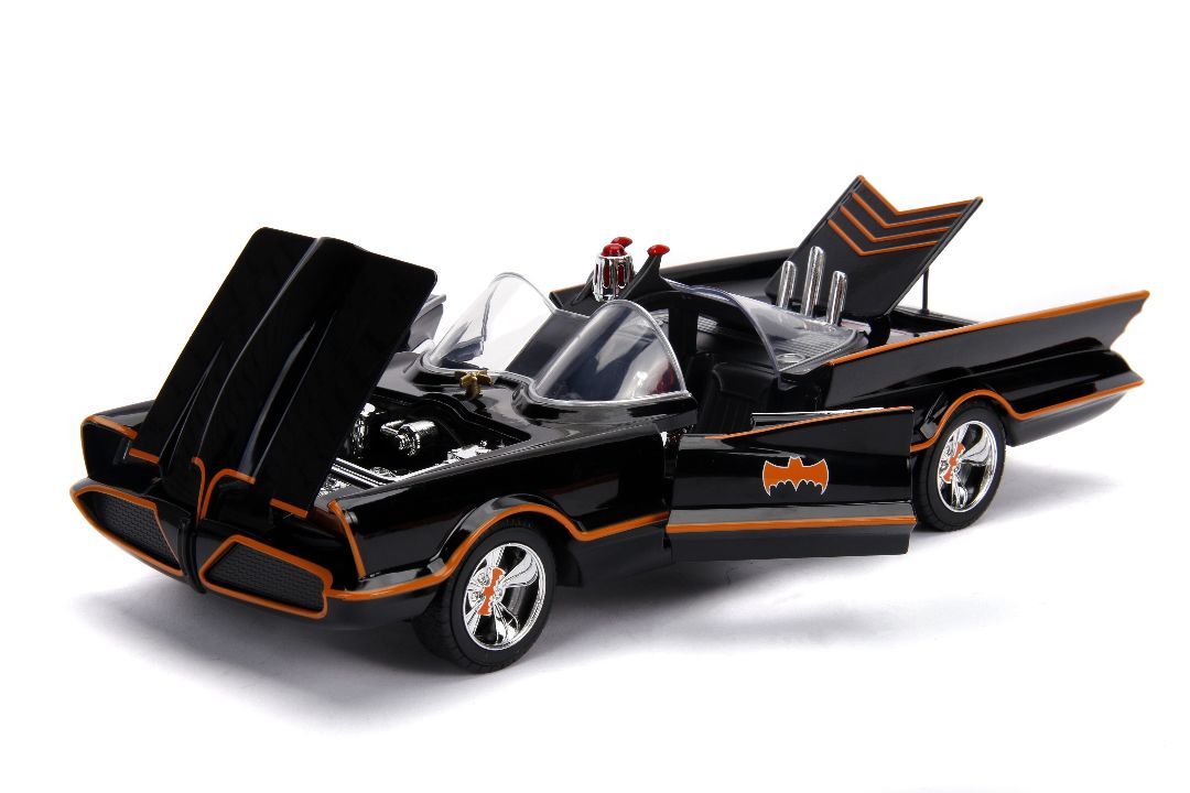 Jada 1/18 \"Hollywood Rides\" 1966 TV Series Batmobile with Batm