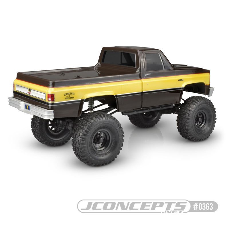 JConcepts 1982 GMC K10 body (Fits - Traxxas TRX-4, Axial, 12.3\"