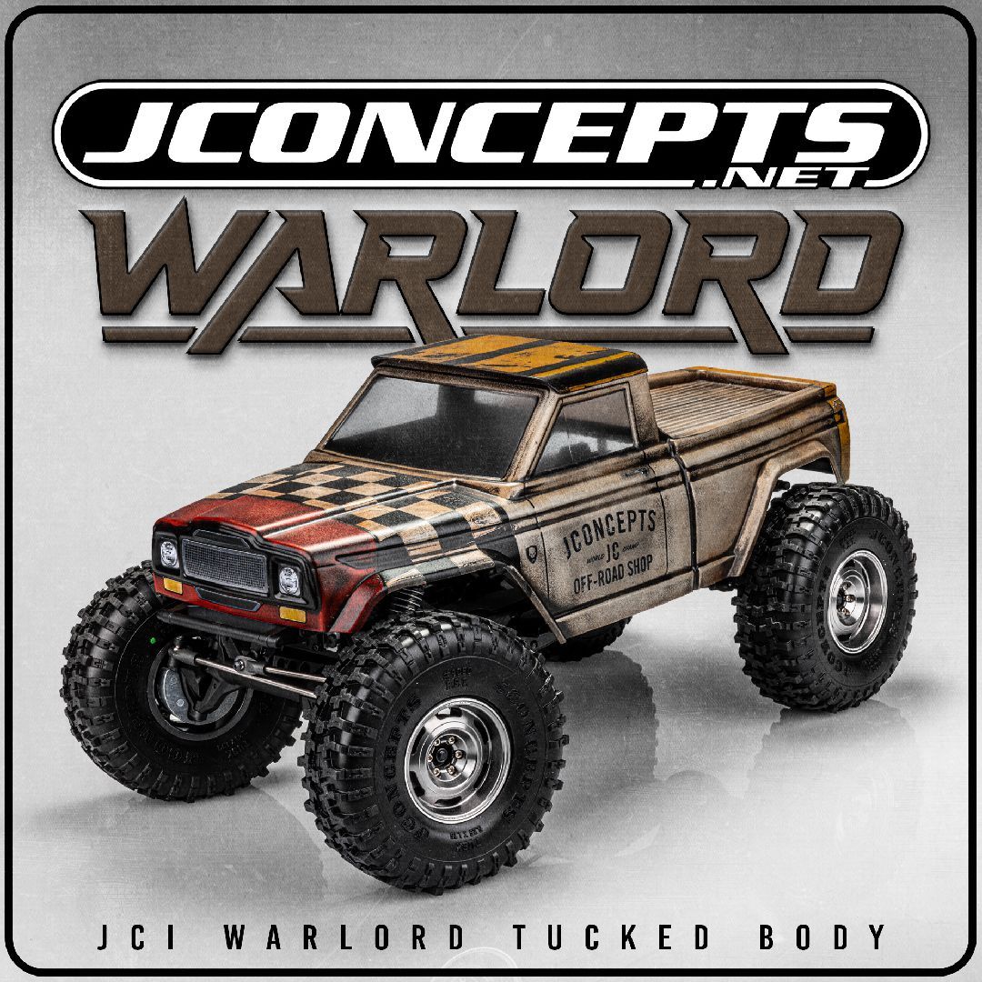 JConcepts JCI Warlord tucked cab only (12.3\" wheelbase)