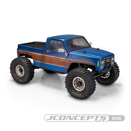 JConcepts JCI Tucked 1978 Chevy K10 Body 12.3\" Wheelbase