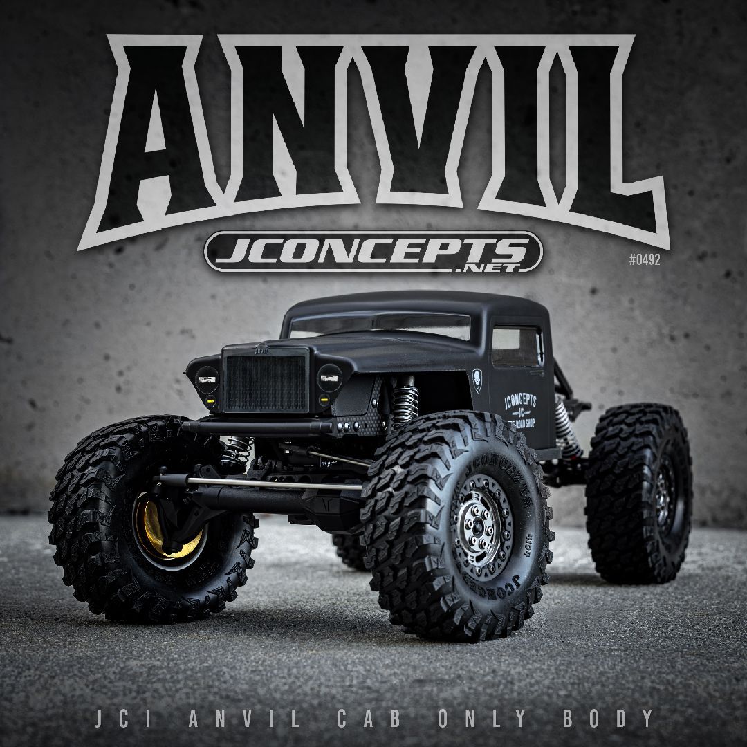 JConcepts Anvil, cab only body Fits - 12.3\"