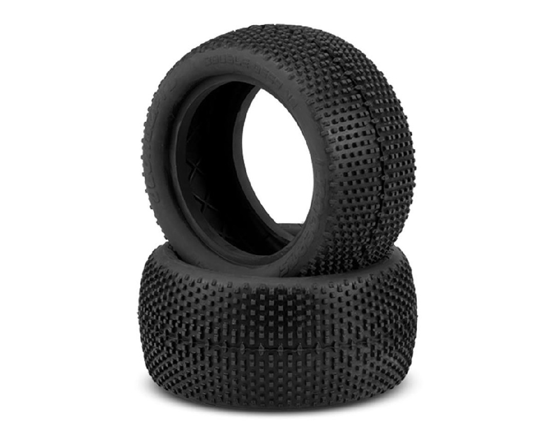JConcepts Double Dee\'s V2 2.2\" Rear Buggy Tires (2) (Green)