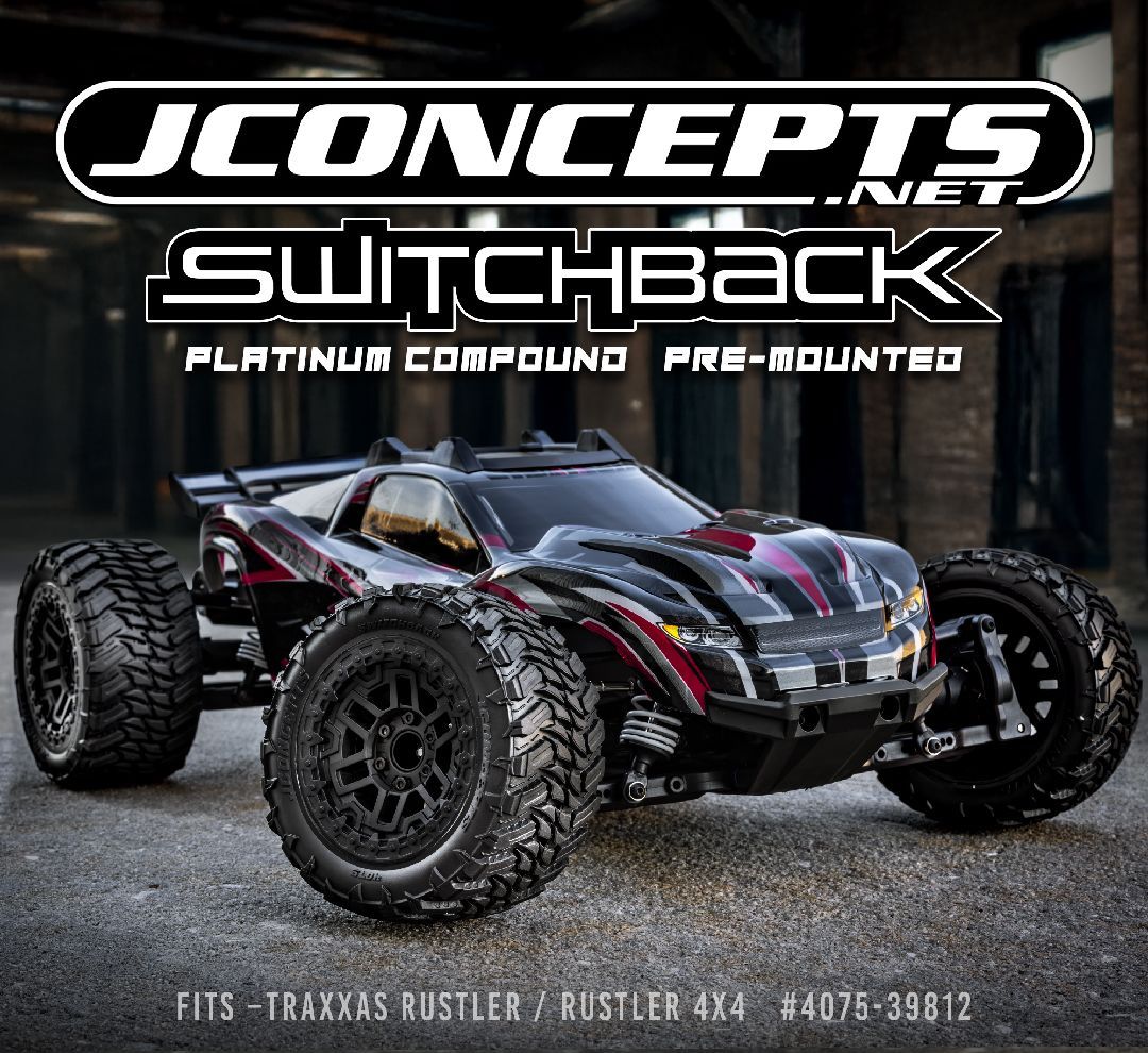 JConcepts Switchback platinum compound, pre-mounted on #3456