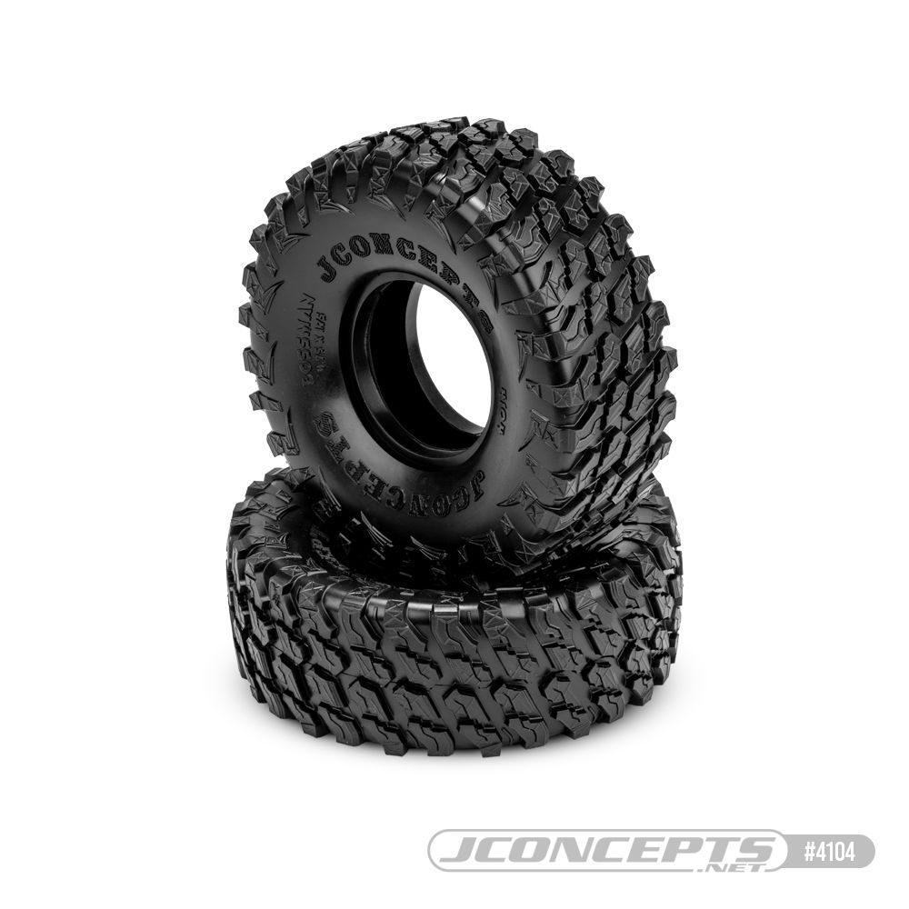 JConcepts Bossman green com. Class 2, 1.9\" scaler tire 4.75\" O