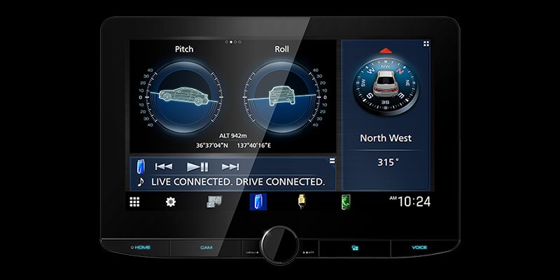 Kenwood Floating Mount Receiver (10.1\"Monitor)